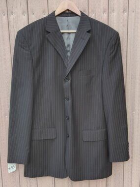 Lineage Milan & New York Men's Blazer Size 44L #1127